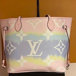 Louis Vuitton bag and pouch